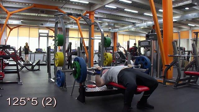 Жим лёжа в 55 лет. Linear bench press program. Мц14. Д1. (продолжение)