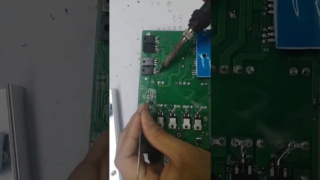 Reparaturanleitung GMI 500, 600, 700 - defekte AC MosFETs ersetzen