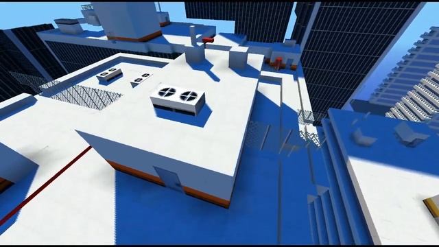 Minecraft Edgecraft - Mirrors Edge parkour map