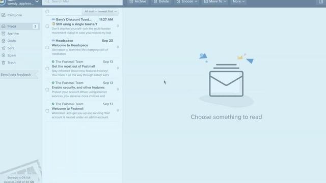 1Password + Fastmail