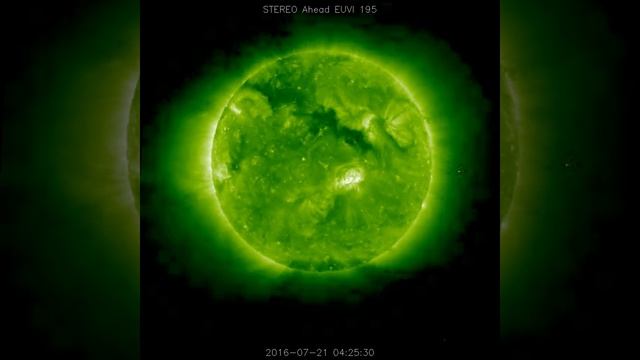 Naves stereo nasa 21 jul 2016 video 1/2 en el sol