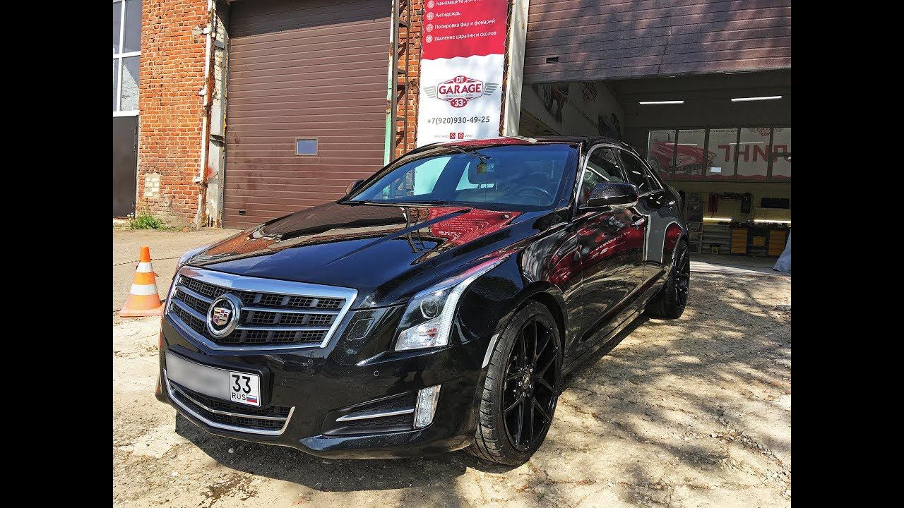 Cadillac ATS – полировка и обработка керамикой i-Shield