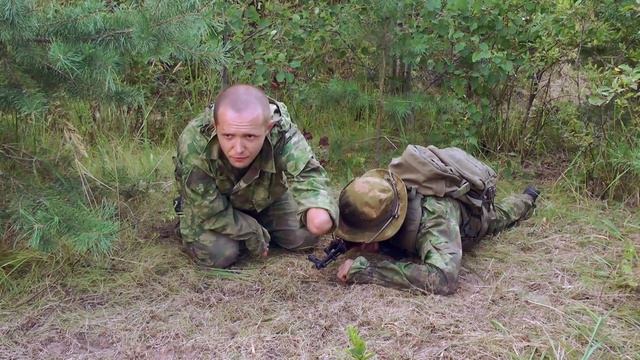 Переползание с контролем оружия
