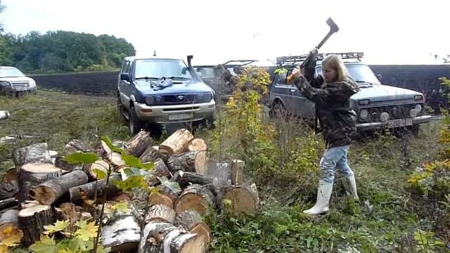 ВБ Заготовка дров для пожилых людей 15.09.13_15