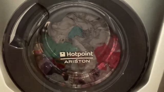 Hotpoint ARISTON washing machine starting Shirts 40°C wash