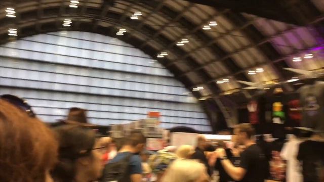 MANCHESTER COMIC CON 2019 - MEETING TROY BAKER AND NOLAN NORTH