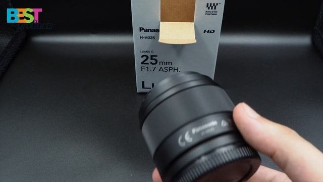 Panasonic Lumix G 25 Mm F/1.7 ASPH : UNBOXING