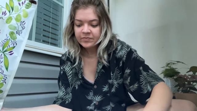 Plant chore ASMR 🌱 {repotting} 🪴 & therapy ramble about work/ care coaching