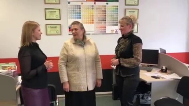 Видео отзыв о работе 