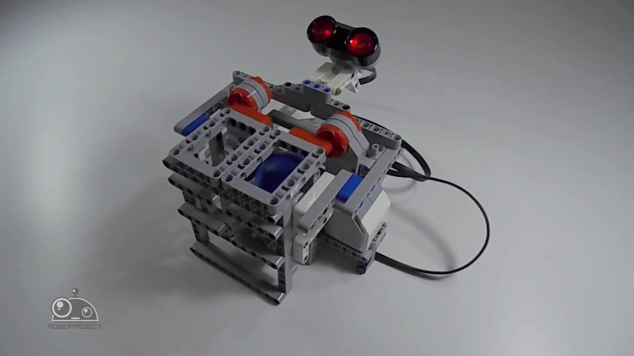 Lego Mindstorms EV3 - Автоматическая урна для мусора