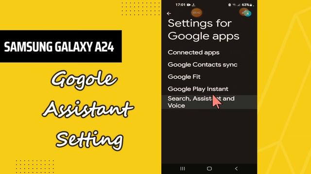 Samsung Galaxy A24 Google Assistant Setting || Use of google assistant || How Google assistant Work