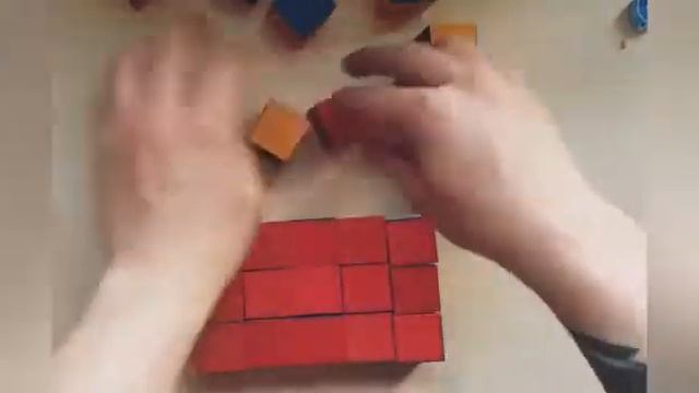 Занятие с кубиками Никитина