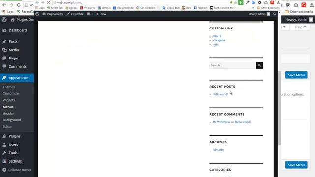 Plugin wordpress: Tabs widget tùy chọn
