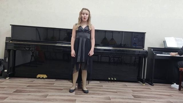 Дятлова Маргорита   Ходила младёшенька по борочку обр. Римский-Корсаков Н.