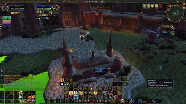 (2v2) H Pally, WW Monk Vs. Arms Warrior, R Druid