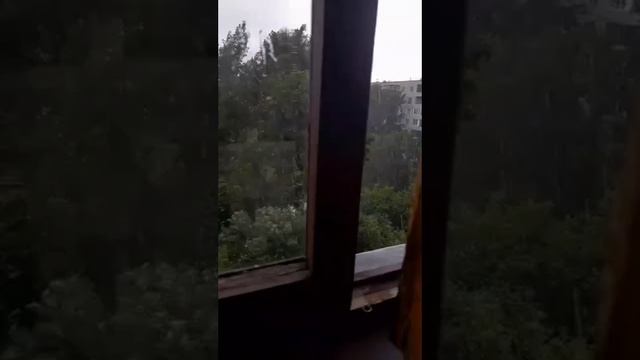 Сильный ливень Томск