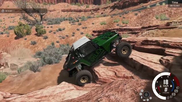 Потная прогулка по скалам - прохождение сценариев (BeamNG Drive)