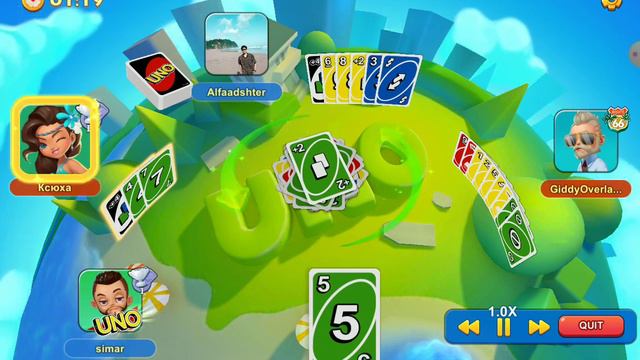 I GOT +4 CARDS   UNO GAMEPLAY