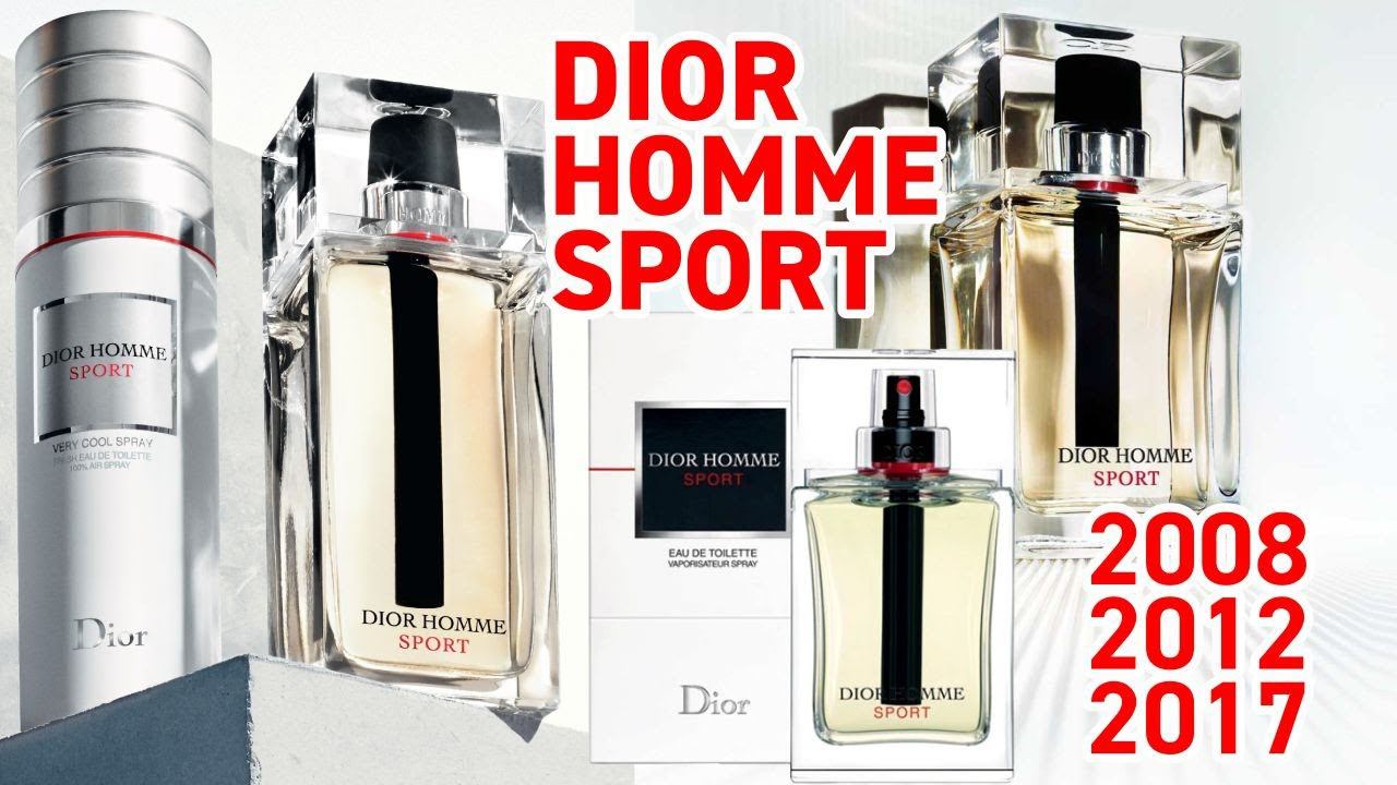 DIOR HOMME SPORT 2008 vs 2012 vs 2017 vs VERY COOL SPRAY // ВСЕ ВЕРСИИ. ПОДРОБНЫЙ ОБЗОР