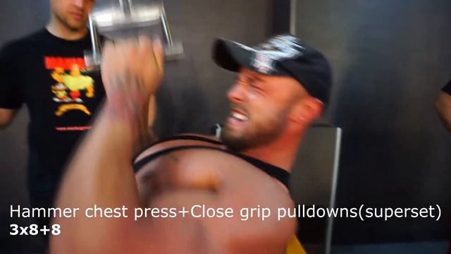 CHEST AND BACK WORKOUT  -  SUPERSET