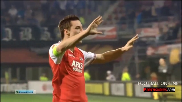 AZ Alkmaar 1-1 Liberec Highlights 27.2.14