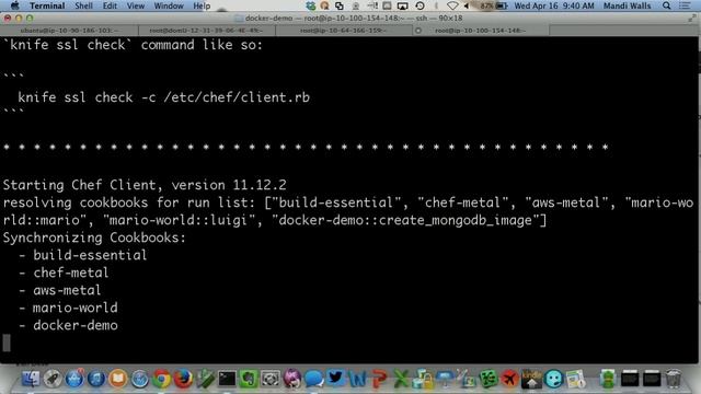 #ChefConf 2014: Mandi Walls, "Demo Session"