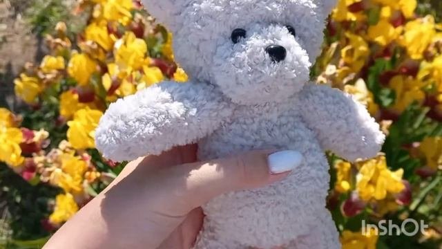 Мишка из пряжи Himalaya Koala