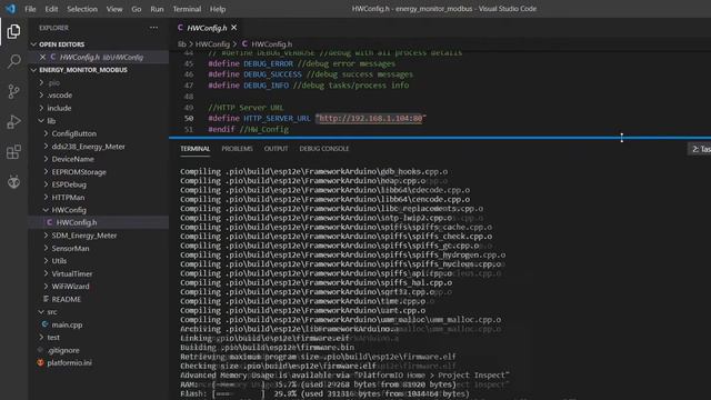 ESP8266 & DDS238-4W - IoT energy monitor project