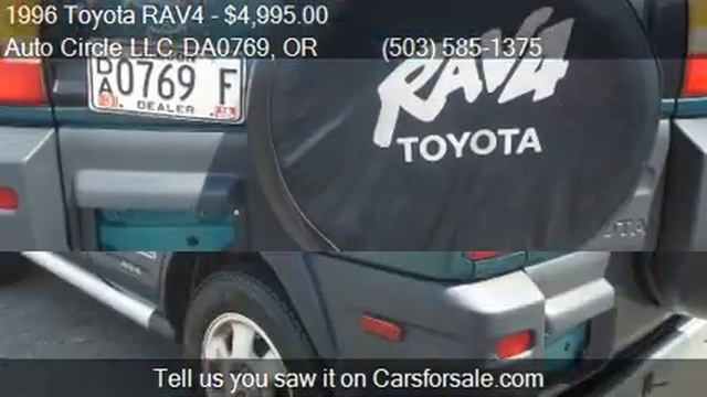 1996 Toyota RAV4 Base AWD 4dr STD SUV For Sale In Salem, OR
