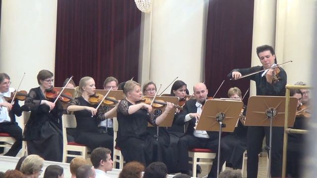 Оркестр города Лахти играет произведения Сибелиуса в Филармонии