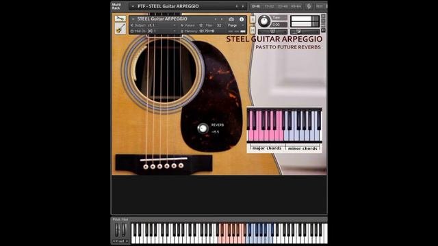 ACOUSTIC STEEL GUITAR ARPEGGIO FOR KONTAKT! Demo