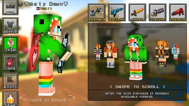 Pixel Gun 3D:My Skins!