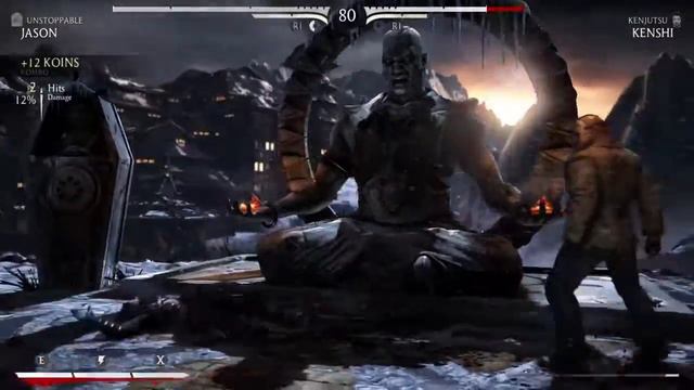 Mortal Kombat X Jason DLC How to do Spinal Tap Brutality