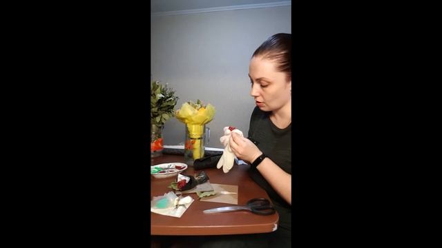 Съедобная открытка (открытка из еды)