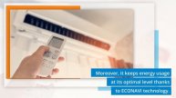Energy-Efficient Panasonic Inverter Split System from Conduct Air Conditioning