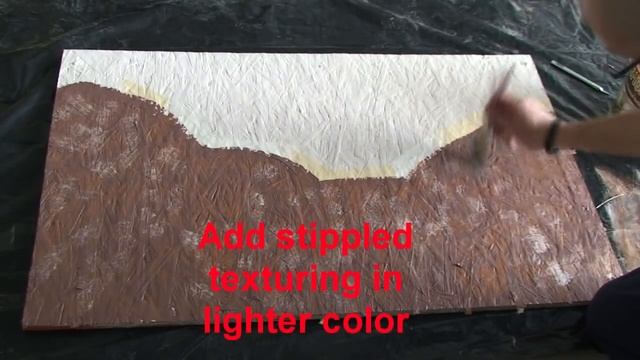 Painting Fake Brick And Plaster Walls