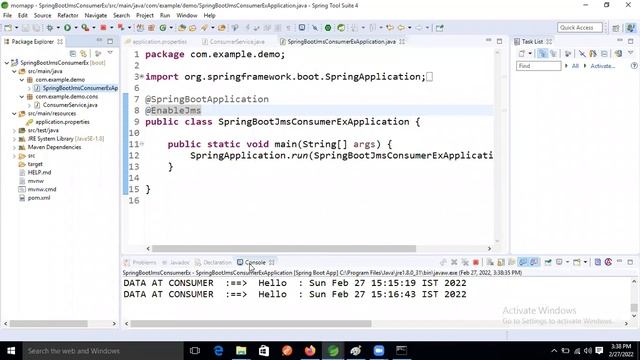 Spring Boot Apache ActiveMQs Message Queue 57