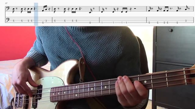 Mac Miller - Woods (Bass Cover + Tab)