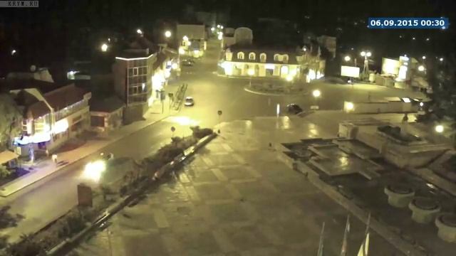 Алушта. Вебкамера "Площадь Советская" (01.09.2015-10.09.2015)