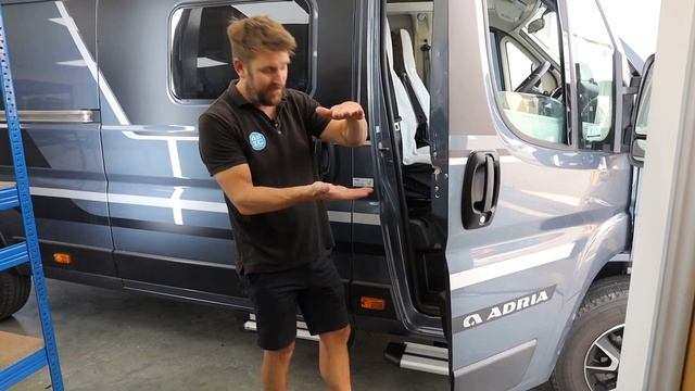 Epic Add-Ons! Adria Twin Supreme FIAT Ducato gets Driver & Passenger Side Steps & 240V 3-Pin Socket