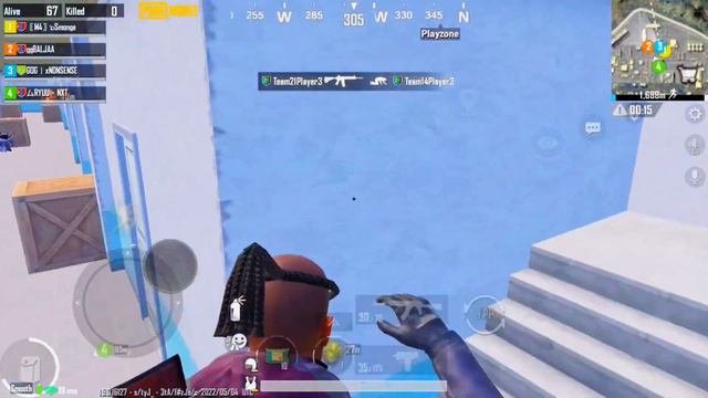 Champion⚡️ | 4 Fingers + Gyroscope | PUBG MOBILE Highlight