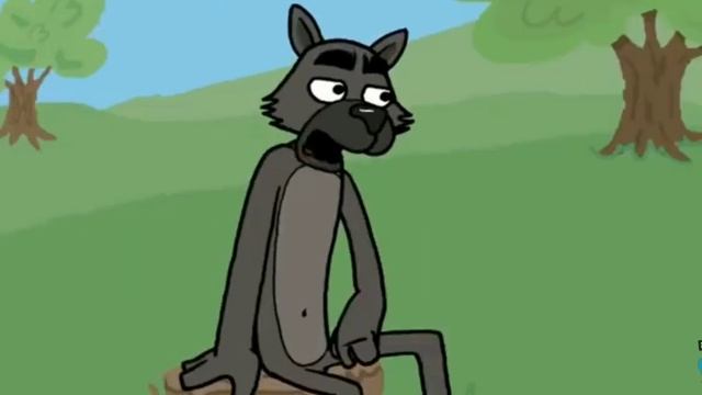 волк и заяц