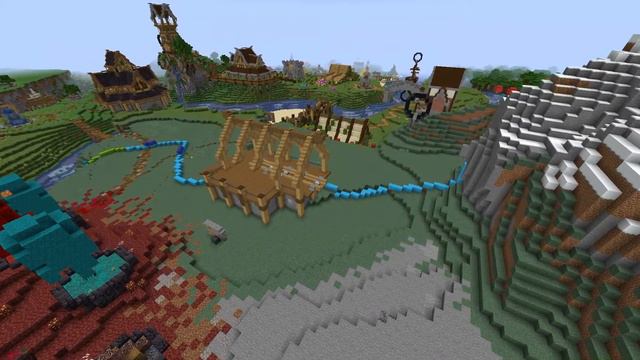 Skyrim Inspired Lumber Yard! | Time-lapse | XCraft SMP