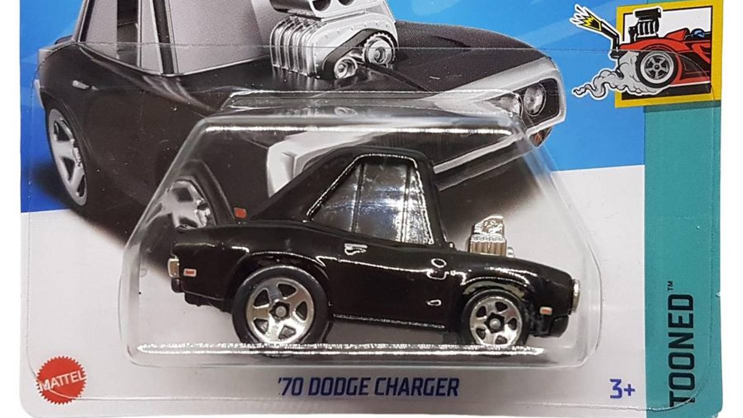 Машинка Fast & Furious & Hot Wheels TOONED модель 70 DODGE CHARGER
