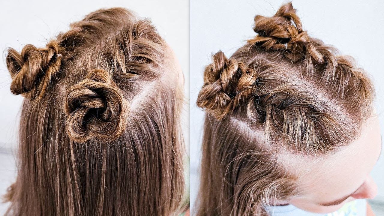 Hairstyle for teenagers. Trendy hairstyle. Be stylish!