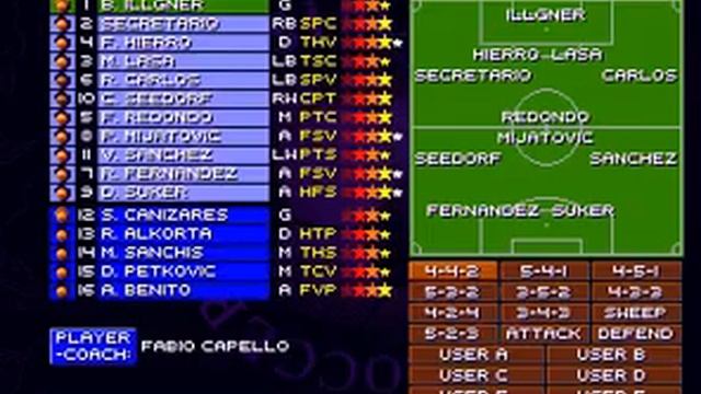 Sensible World of Soccer online
