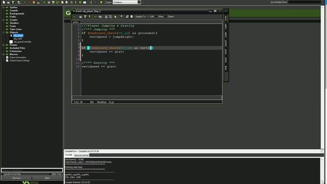 Game Maker Studio - Платформер - Часть 4: Чувствительный прыжок