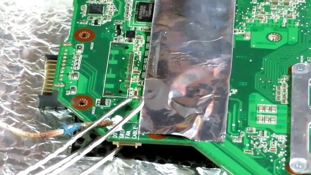 Замена LVDS разъема на материнской плате