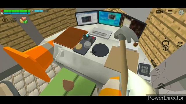 Biggest Spacecraft ?? in chicken gun | chicken gun