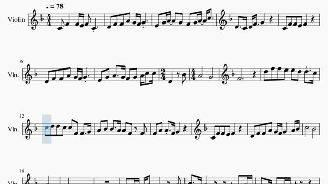 Violin Sheet Music: How to play When She Loved Me (Toy Story) by Sarah McLachlan